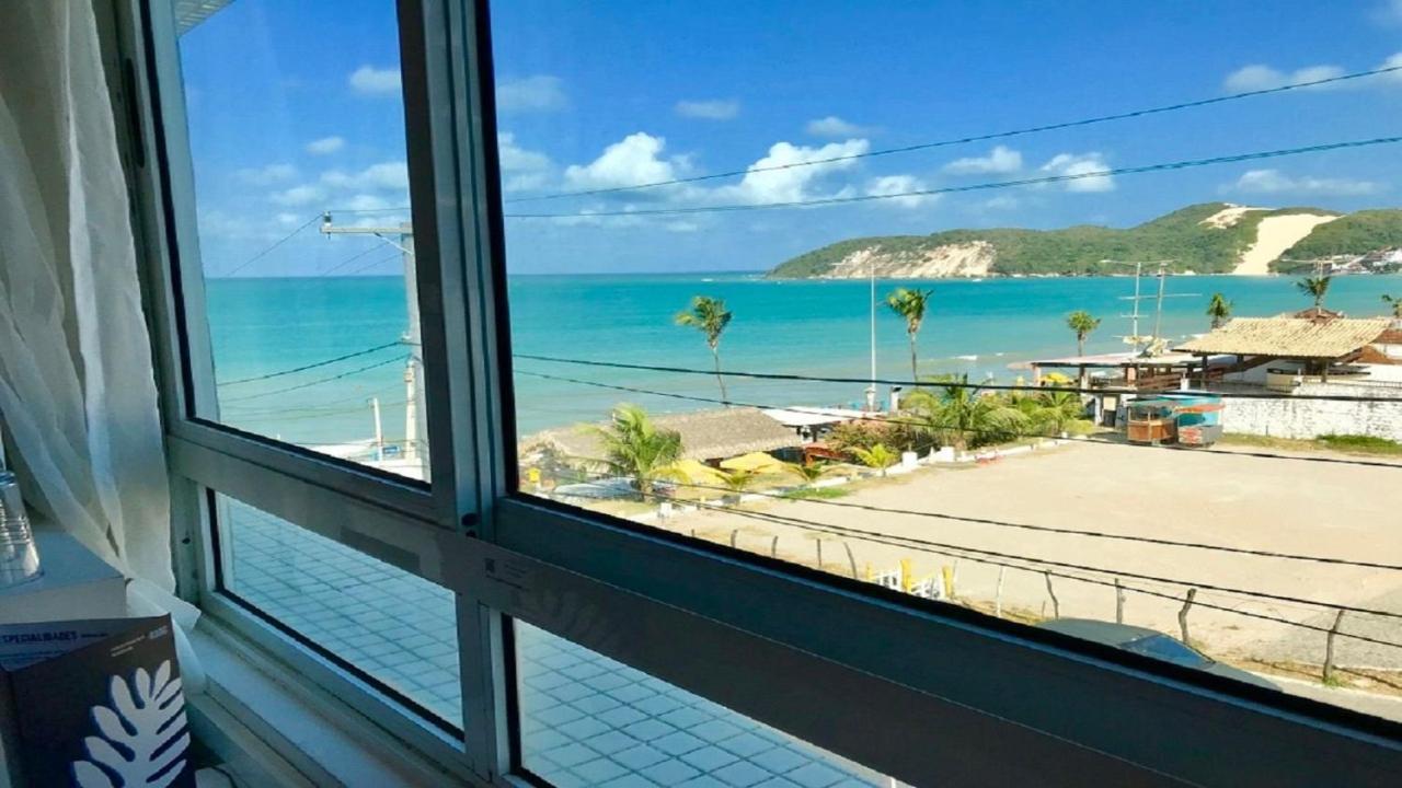 Beira Mar 227 Praia - Nbi - Ponta Negra Beach - Vista X Mar 纳塔耳 外观 照片