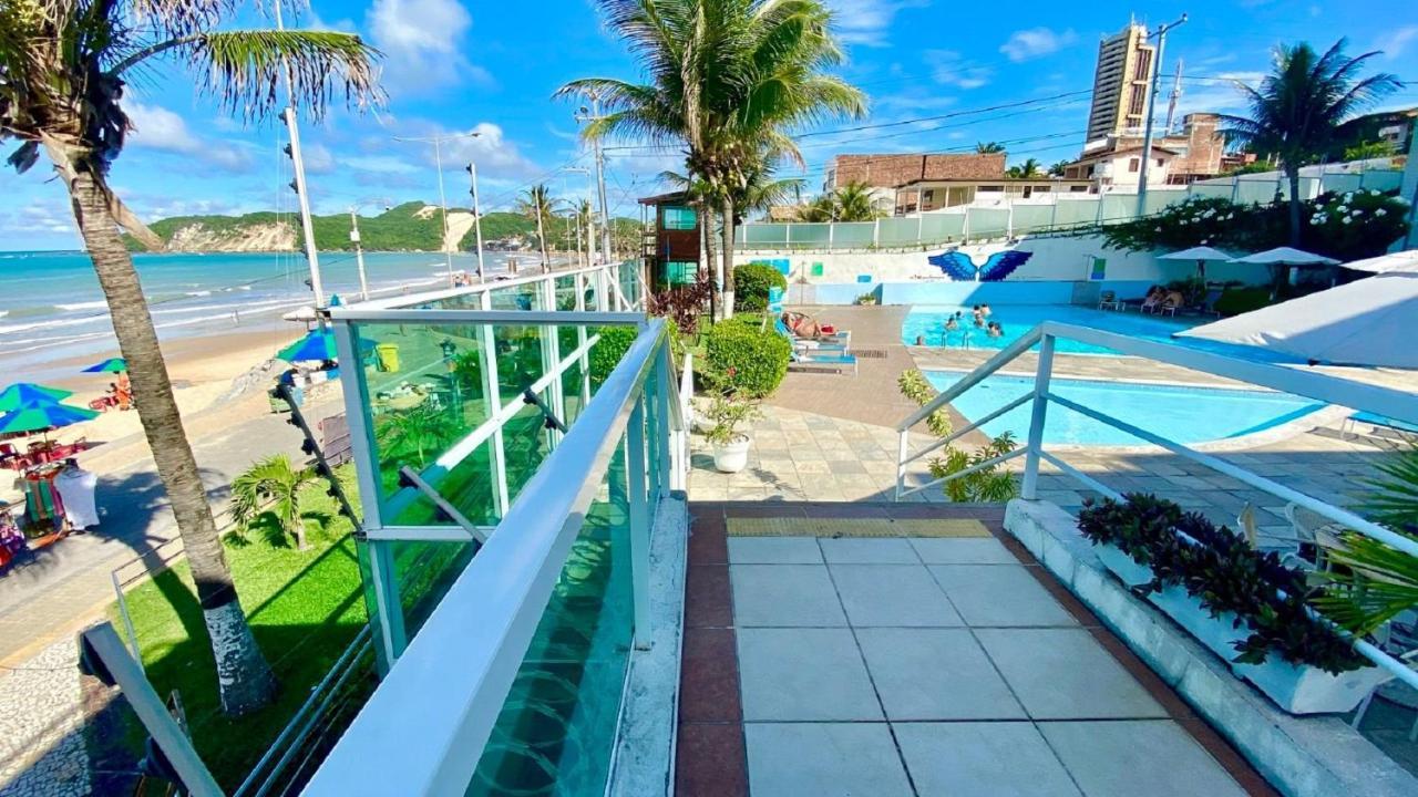 Beira Mar 227 Praia - Nbi - Ponta Negra Beach - Vista X Mar 纳塔耳 外观 照片