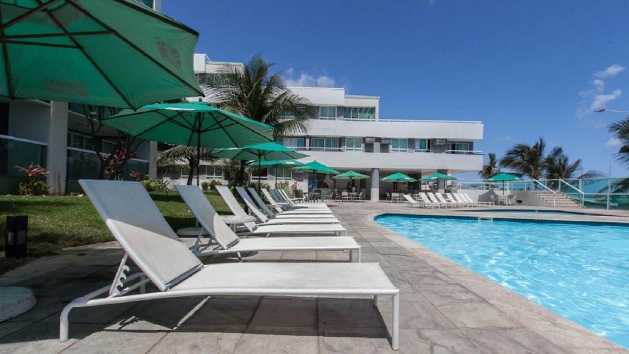 Beira Mar 227 Praia - Nbi - Ponta Negra Beach - Vista X Mar 纳塔耳 外观 照片