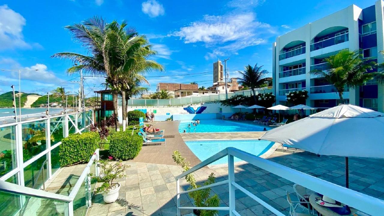Beira Mar 227 Praia - Nbi - Ponta Negra Beach - Vista X Mar 纳塔耳 外观 照片