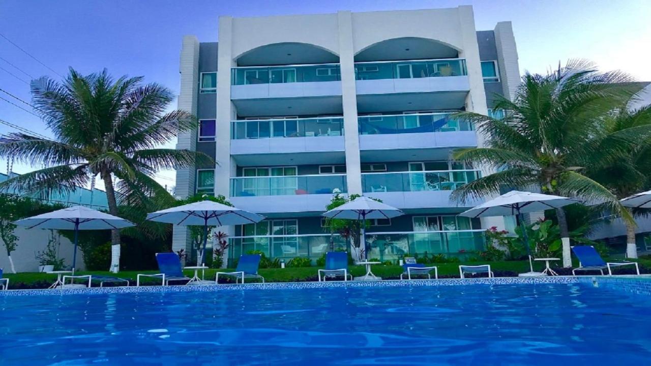 Beira Mar 227 Praia - Nbi - Ponta Negra Beach - Vista X Mar 纳塔耳 外观 照片