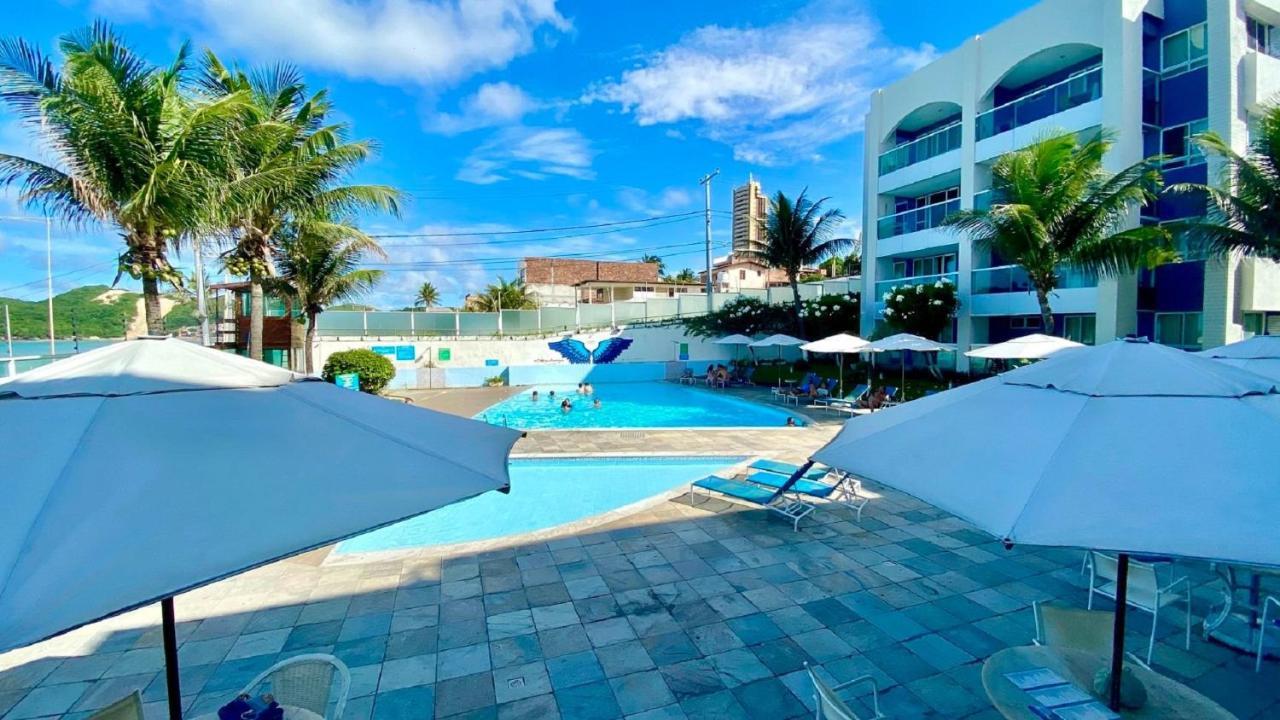 Beira Mar 227 Praia - Nbi - Ponta Negra Beach - Vista X Mar 纳塔耳 外观 照片
